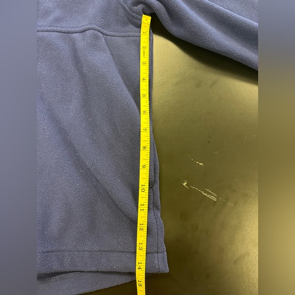 Basic Editions Blue Zip-up Sweatshirt- L - Picture 5 of 5